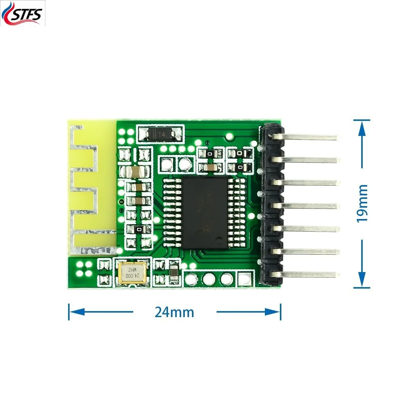 For Bluetooth audio receiver template, stereo wireless speaker, power amplifier modified DIY  module 4.0