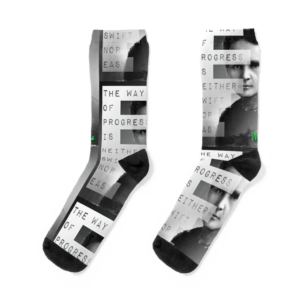 

Marie Curie Socks Toe sports FASHION christmas gift hiking Socks For Man Women's