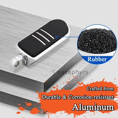 Imagen 2 del producto Estriberas delanteras y traseras de 1,25"" para motocicletas Honda, Kawasaki, Suzuki, Harley Touring, Softail, Electra Glide, Street Bob, Road King, Sportster, Iron 1200, 883, Dyna, Fat Boy