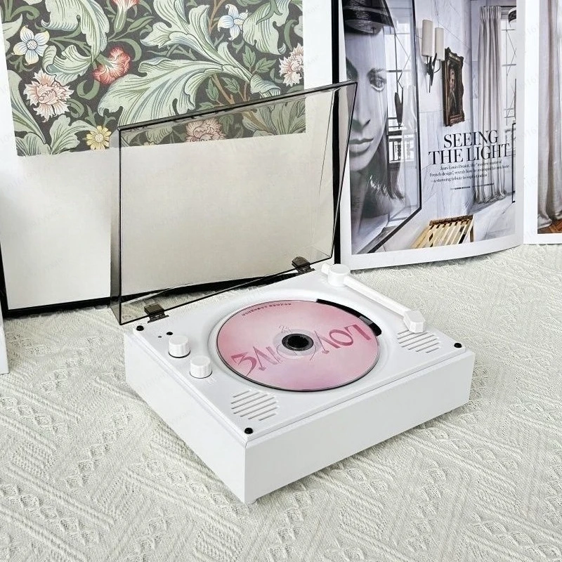 Retro CD player outdoor portable high sound quality multi-functional all-in-one Bluetooth player