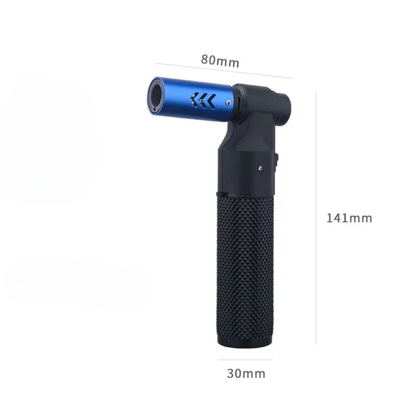 HONEST الغاز جت البيوتان ولاعة السيجار يندبروف المطبخ شواء المعادن مجوهرات شعلة لحام للتخييم في الهواء الطلق #6