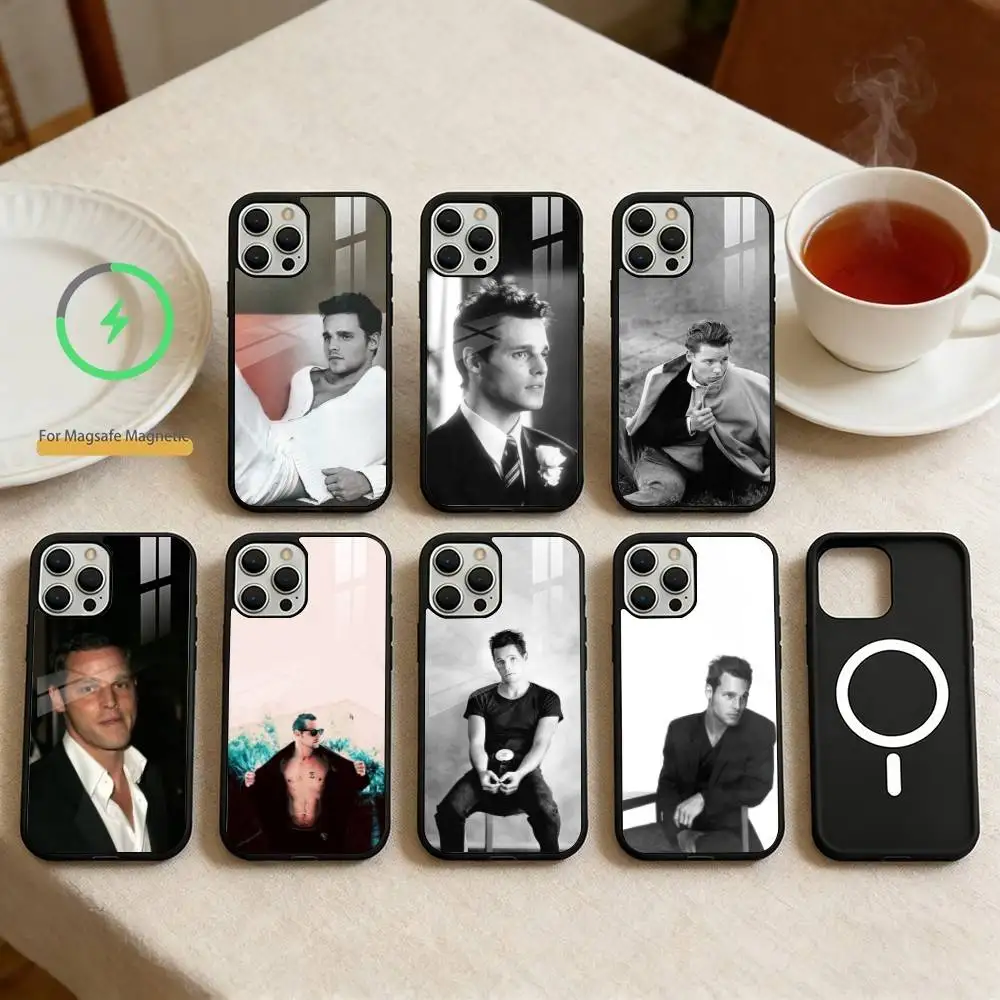 

J-Justin C-Chambers Phone Case For iPhone 17,16,15,14,13,Pro,Max,Plus,Magnetic For Magsafe Wireless Charging