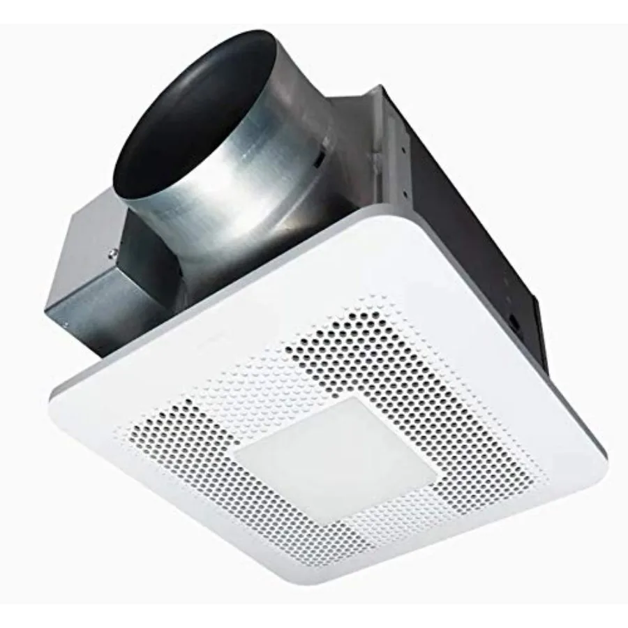 

Energy Star Certified White Bathroom Fan with 150-CFM Airflow and 0.8-Sone Quiet Operation for Ideal Home Ventilation in Bathro