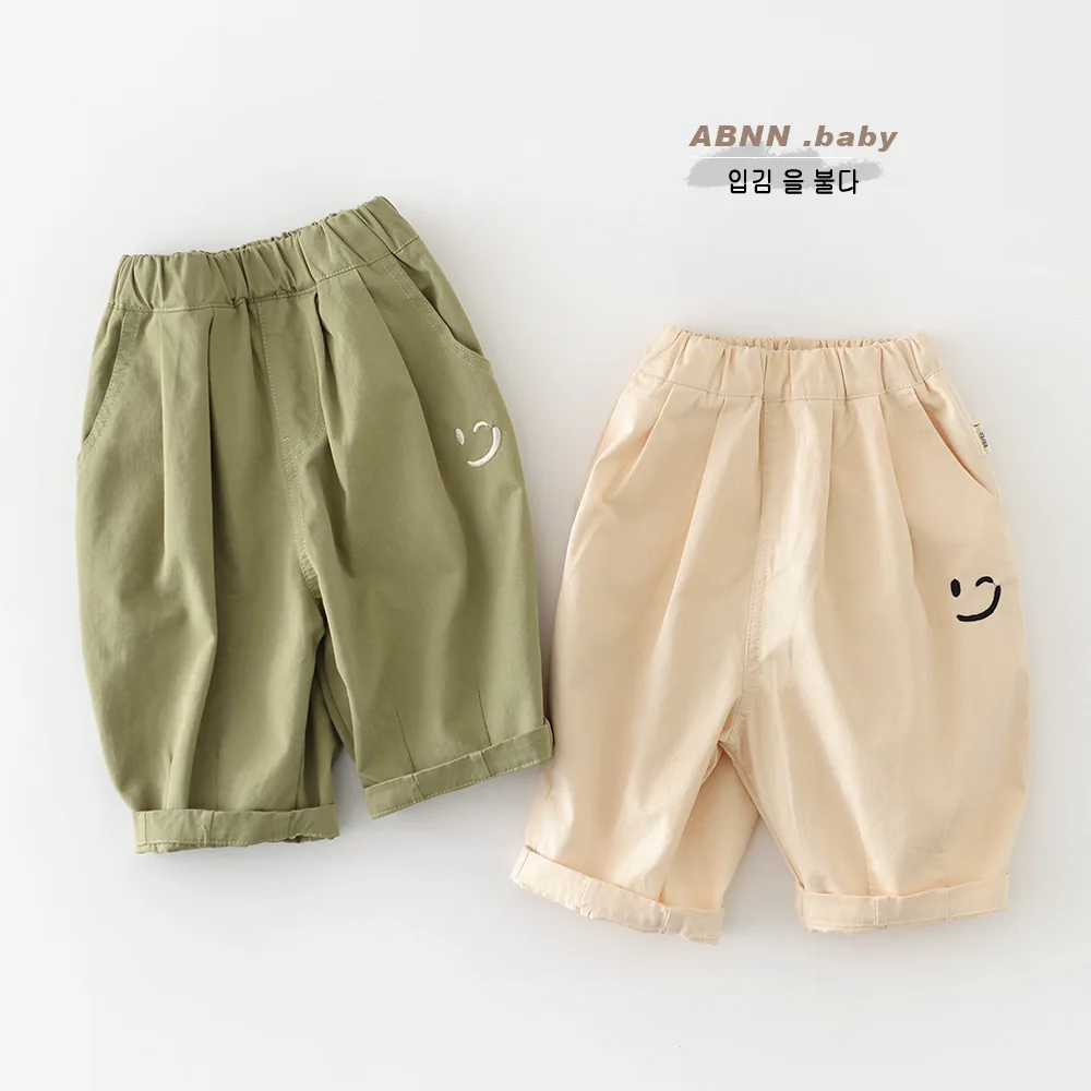 2026 Spring New Baby Casual Pants Solid Infant Girls Loose Harem Pants Cotton Toddler Boys Trousers Children Cargo Pants