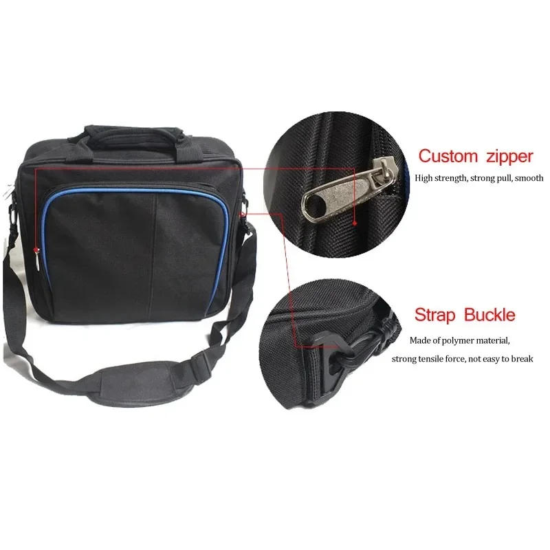 Per PS4 Game Sytem Bag Canvas Carry Bags custodia protettiva a spalla per PlayStation 4 PS4 Console Travel Storage Carry Handbag