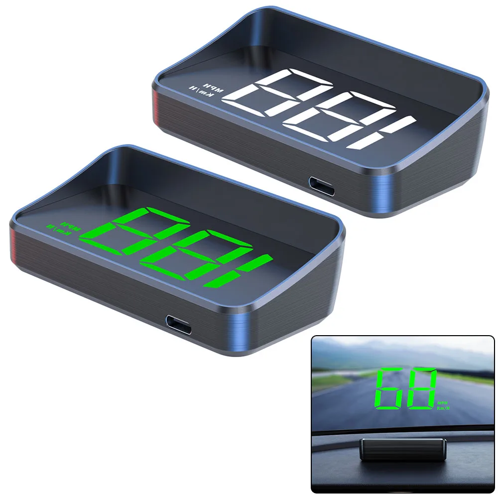 

Цифровой дисплей, 5 В, USB, автомобильная электроника высокого разрешения, проекционный кабель, вилка для автомобиля, GPS, спидометр высокого разрешения, дисплей для головы