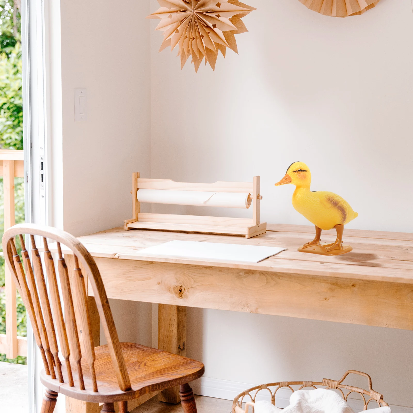 

Resin Duck Statue Garden Small Detachable Resin Duck Decor Indoor Outdoor Garden Yard Decoration Figurine