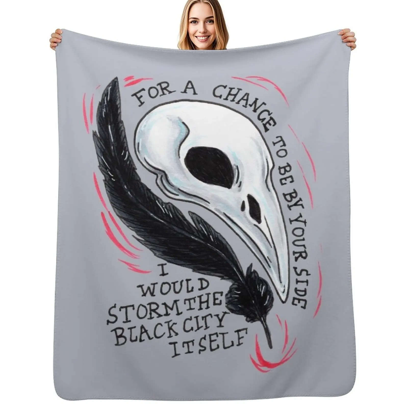 

For You Throw Blanket Modern Design Soft Blanket for Home Decor