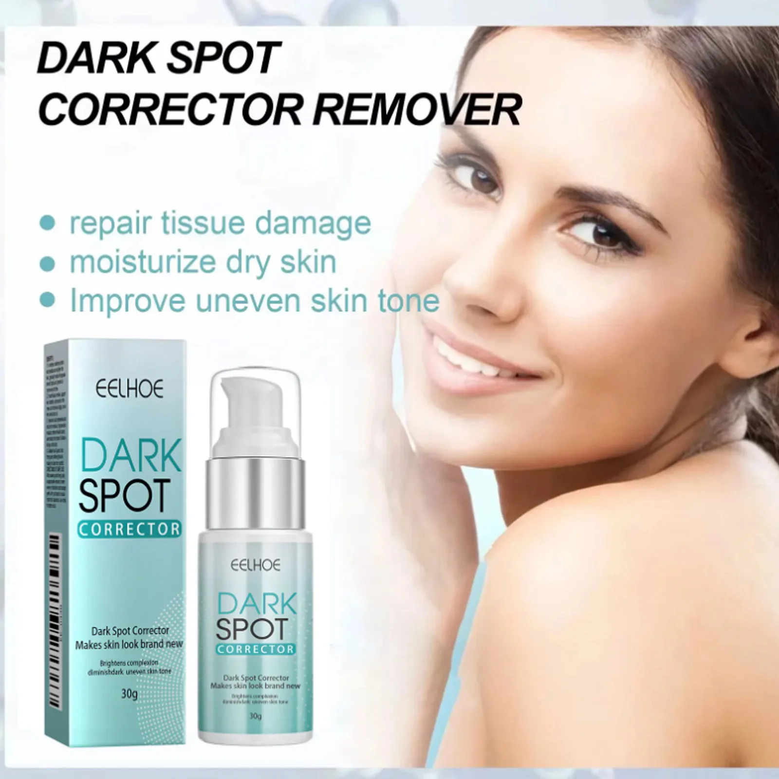 Freckle Whitening Cream Nicotinamide Fade Dark Spot Blemish Acne Mark Brightening Lightening Pigmentation Correction Cream