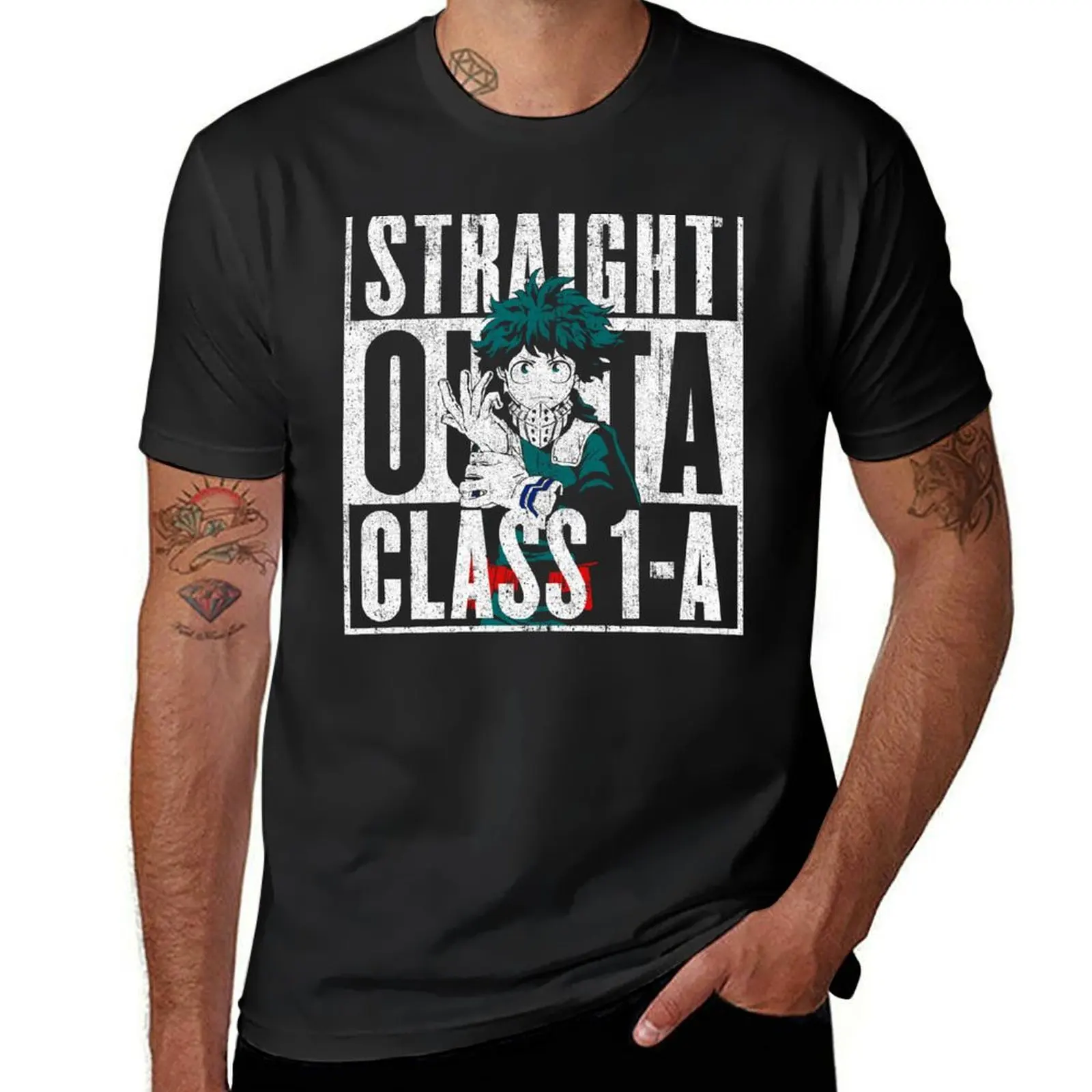 

Футболка Straight Outta Class 1-A, дешевые роскошные футболки, мужские винтажные футболки