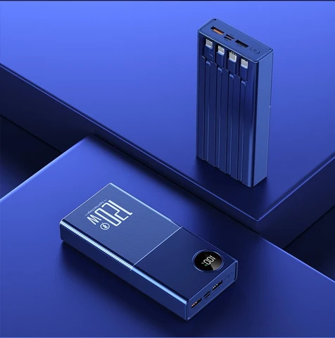 (CCC)120W 20000/30000/50000 мАч Power Bank для мобильных телефонов iPhone, Huawei и Xiaomi, с функцией быстрой зарядки