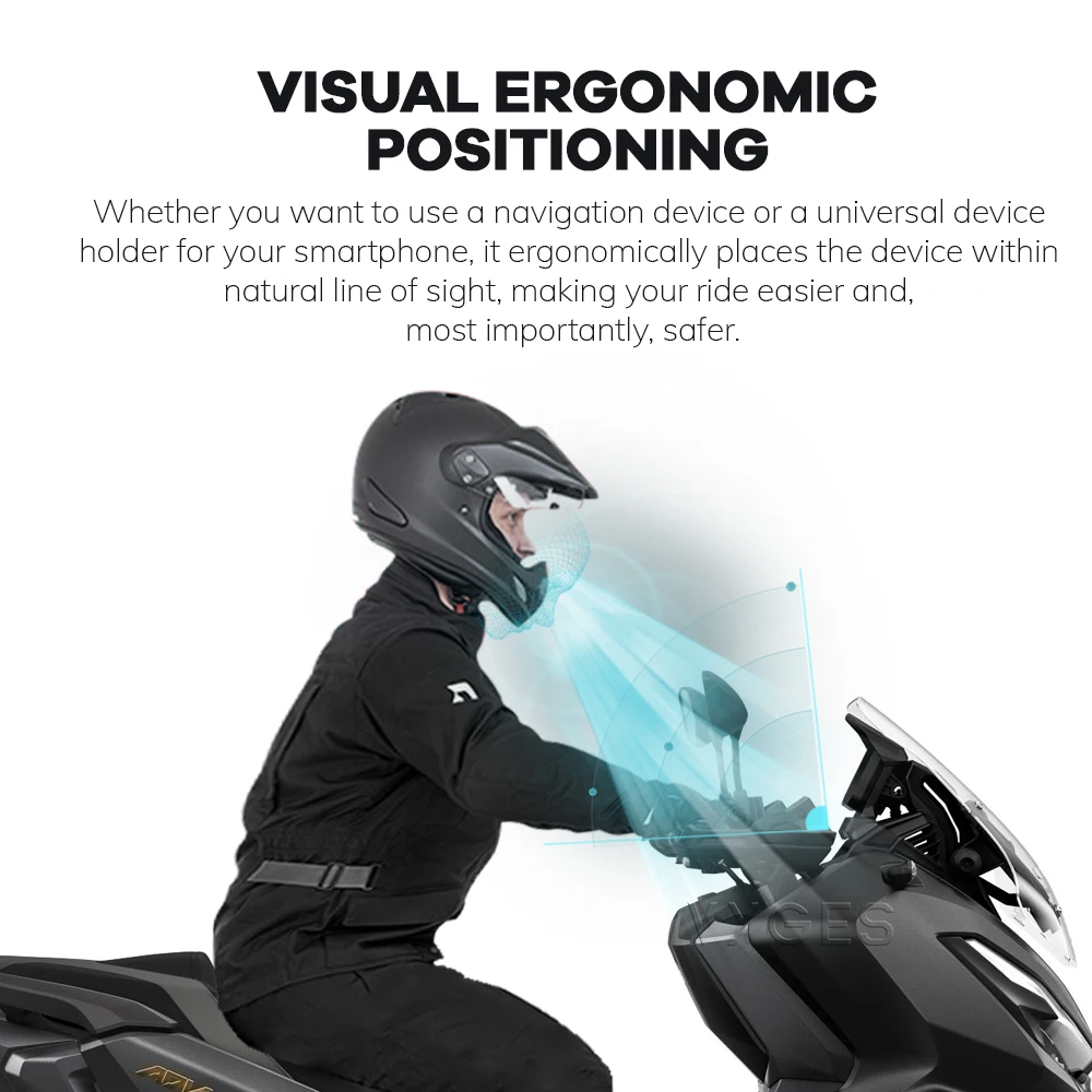 Motorcycle Navigation Bracket For ZONTES 368G 368 G 2024- GPS Mount Device Carrier SMART PHONE Adapt Holder