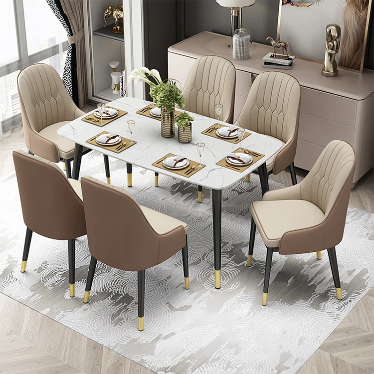 Kép 5: Wabi-sabi/japandi/nordic dining Dohosodik Tervező párnázott Benő Vacsora Étterem fotel Fehér Európai dinning Szék