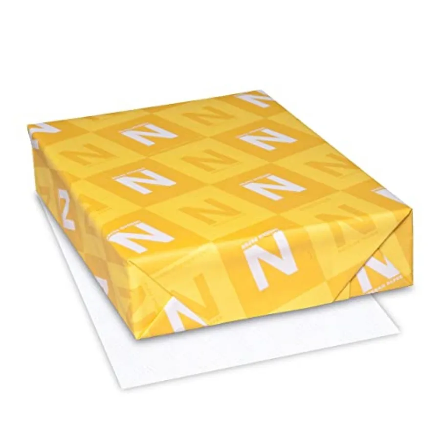 

Classic Crest 80 lbs. Digital Smooth Cover, 8 1/2-inch x 11-inch, Solar White, 250/Ream 04701