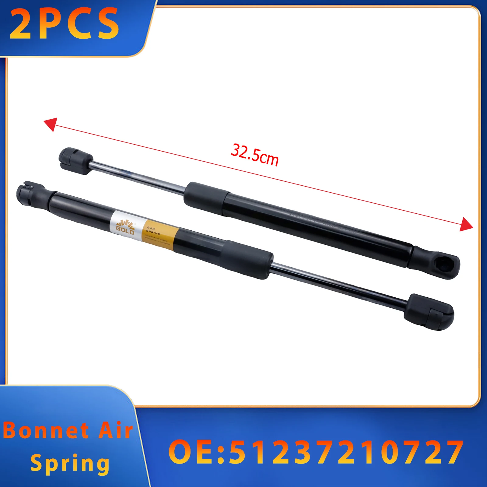 

Bonnet Air Spring For BMW X3 X4 sDrive20i sDrive28i xDrive28d xDrive30d xDrive35d xDrive35i 2009-2018 51237210727