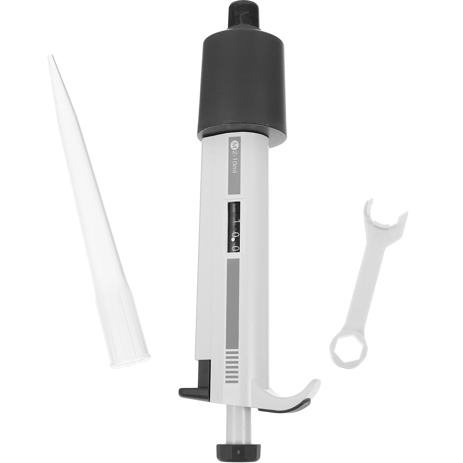 

Manual Pipette 2-10ml Lightweight Ergonomic Digital Display Adjustable Volume Single Channel Pipettor Calibration