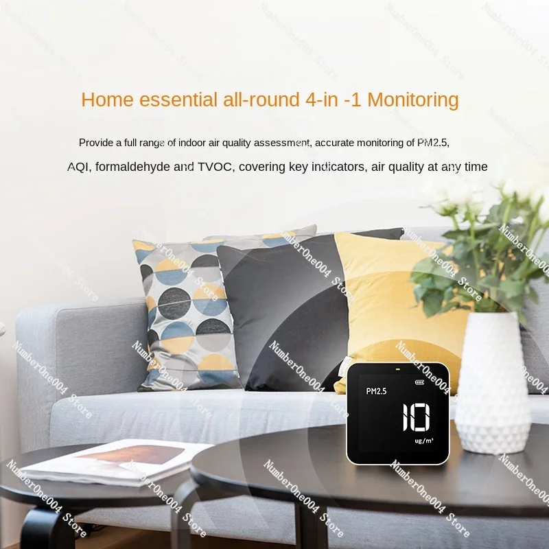 High precision formaldehyde detector Household Pm2.5 new house indoor TVOC air quality detector