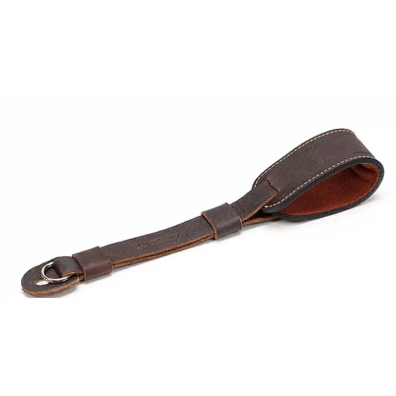 Vintage Genuine Cowhide Camera Wrist Strap Soft Anti-Lost Hand Lanyard For DSLR Mirrorless Cameras