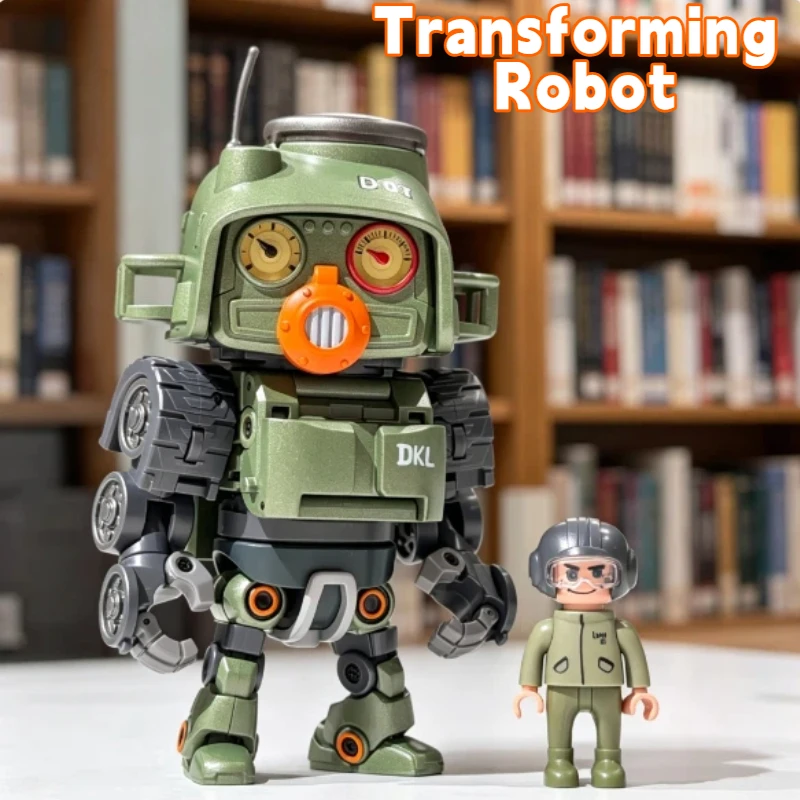 

DAKILA D01 LVAN IVAN Transforming Tank Robot, Chinese Mecha Model with Action Figure