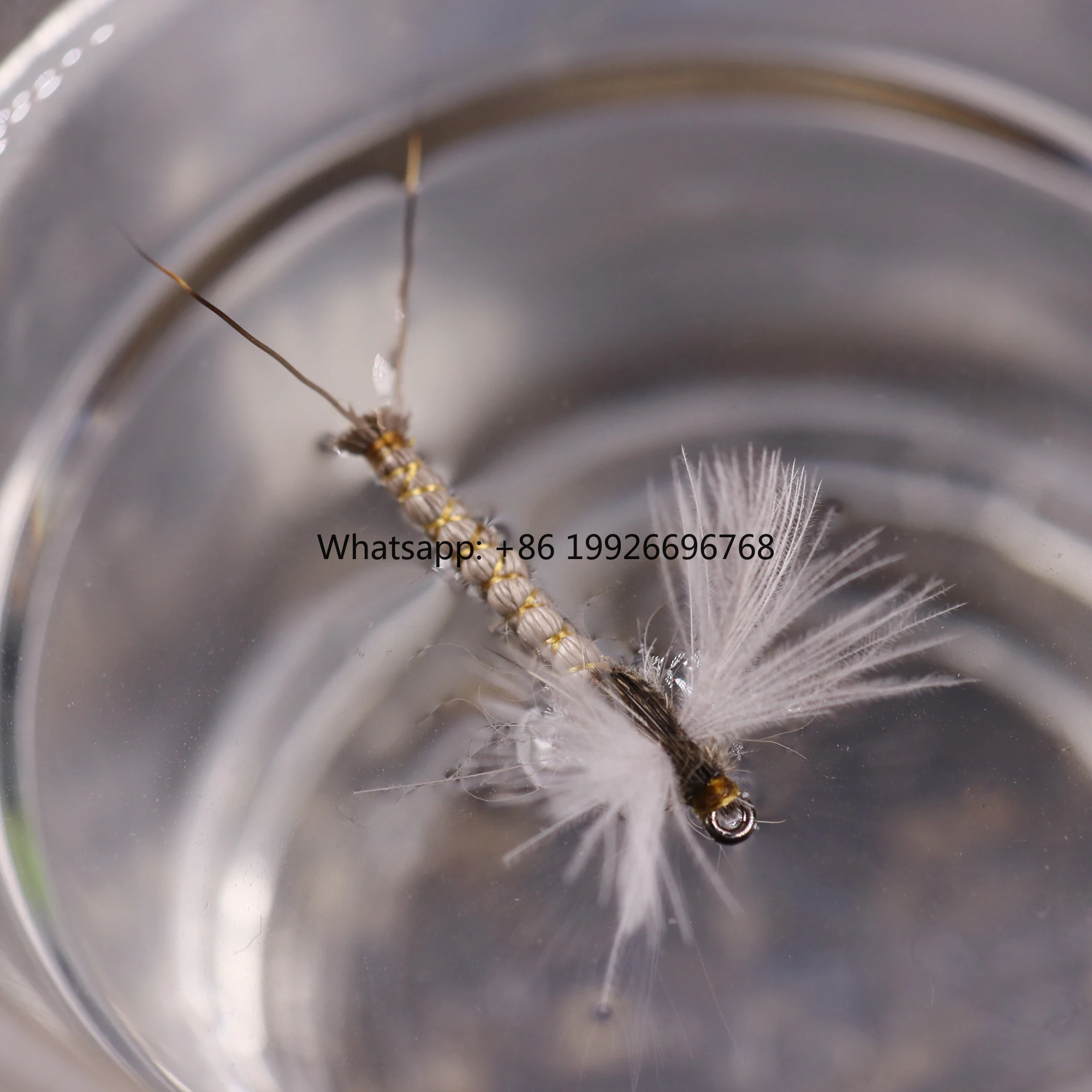 

CDC Feather Wing Mayfly Dry Fly Deerhair Rocky River Trout Fishing Flies Bait Lure manufacturer