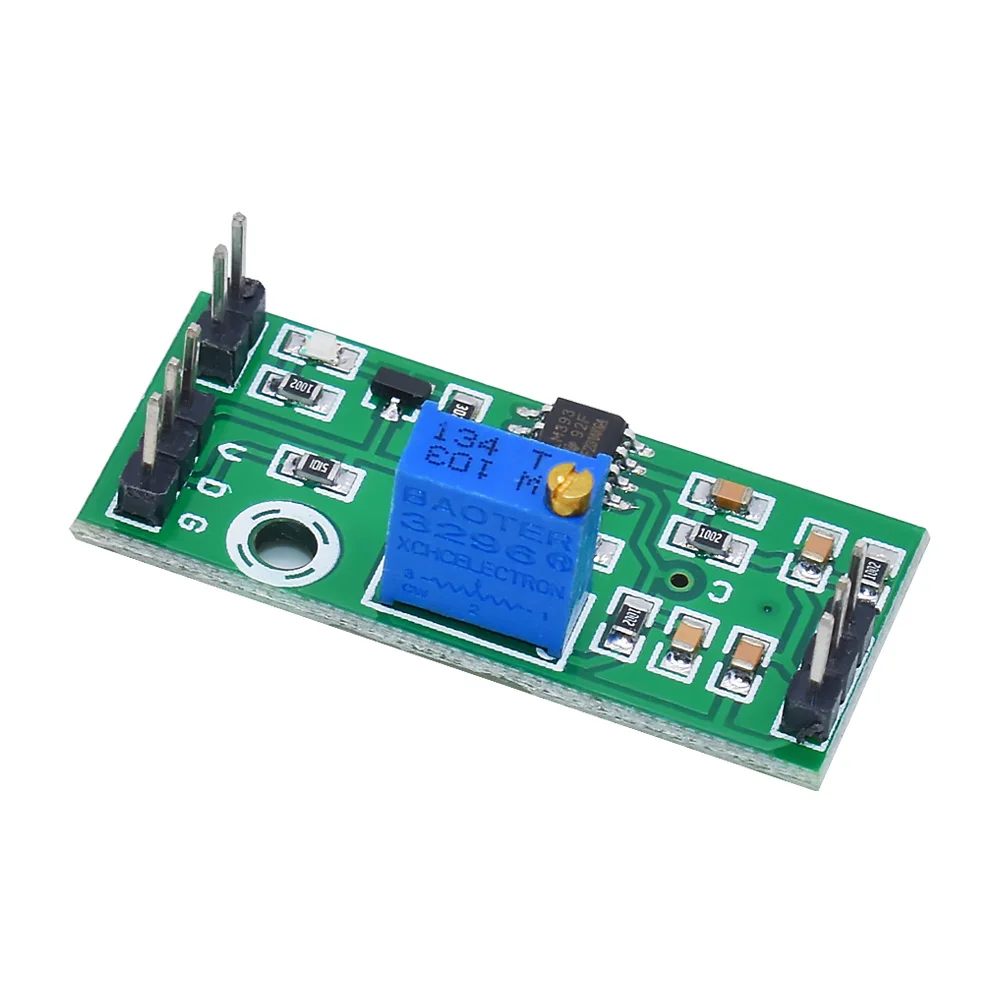 LM393 3.5-24V Voltage Comparator Module High Level Output Analog Comparator Control With LED Indicator