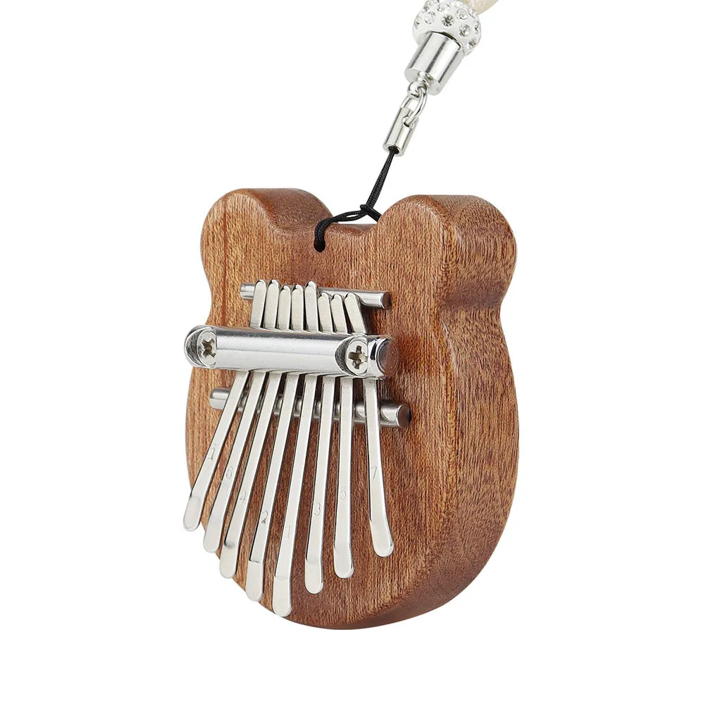 

1Set Thumb Piano Eight Keys Kalimba Mini Portable Musical Instrument Durable Lightweight Kalimba for Music Enthusiasts
