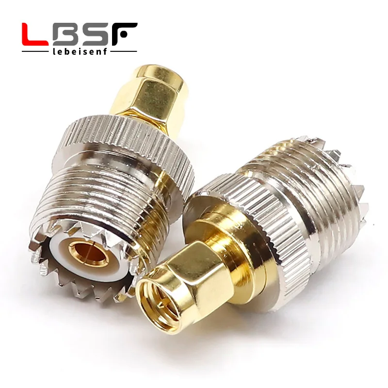 Adapter SMA male to M female head M male to SMA female SL16 head UHF-K/SMA-J conversion head