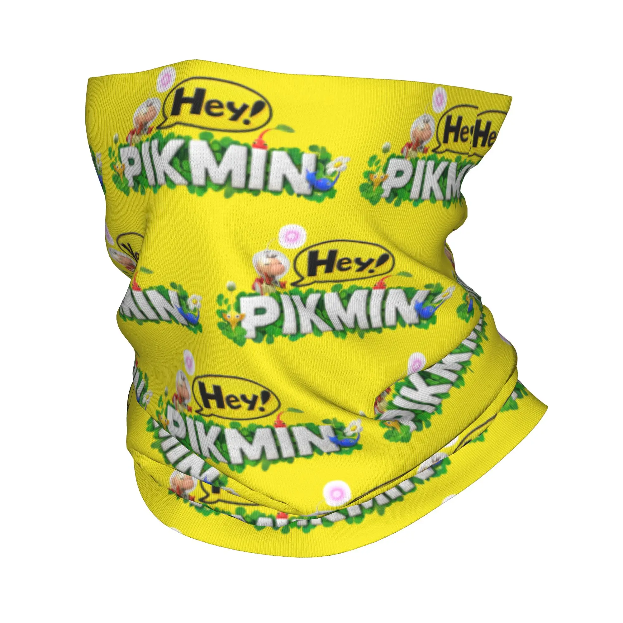 

Зимняя повязка на голову с логотипом Pikmins, теплая повязка на голову для женщин и мужчин, походный шарф-труба для кемпинга, мультяшные стратегические видеоигры, бандана для лица, гетры