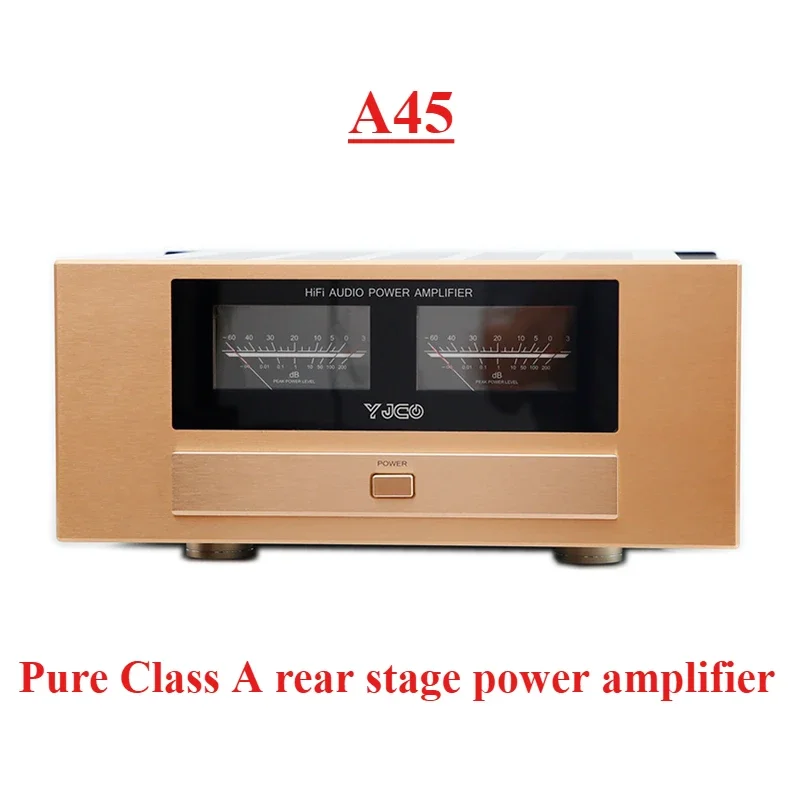 

YJCO Golden Voice A-45 Pure Class A HiFi Fully Balanced Pure Post-stage High Power Amplifier (Famous Machine Circuit)