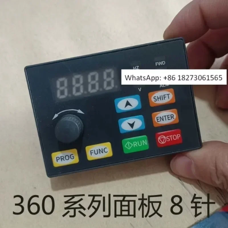 360 series frequency converter panel 8-pin brand new original Ruipu/HaiShang frequency converter operation keyboard