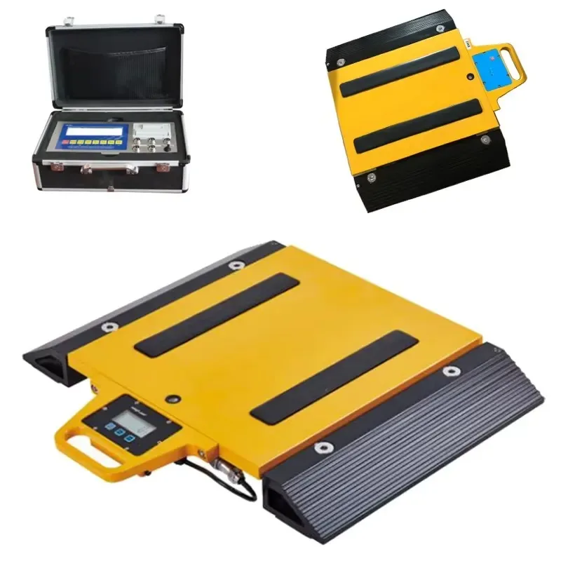 Mobile Vehicle Weighing Pad with Wireless Indicator for Camper Truck Scale