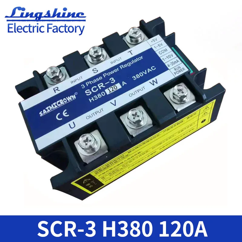 

120A 3-phase Fully Isolated Intelligent AC Voltage Regulating Module with Special Load Operation Indicator