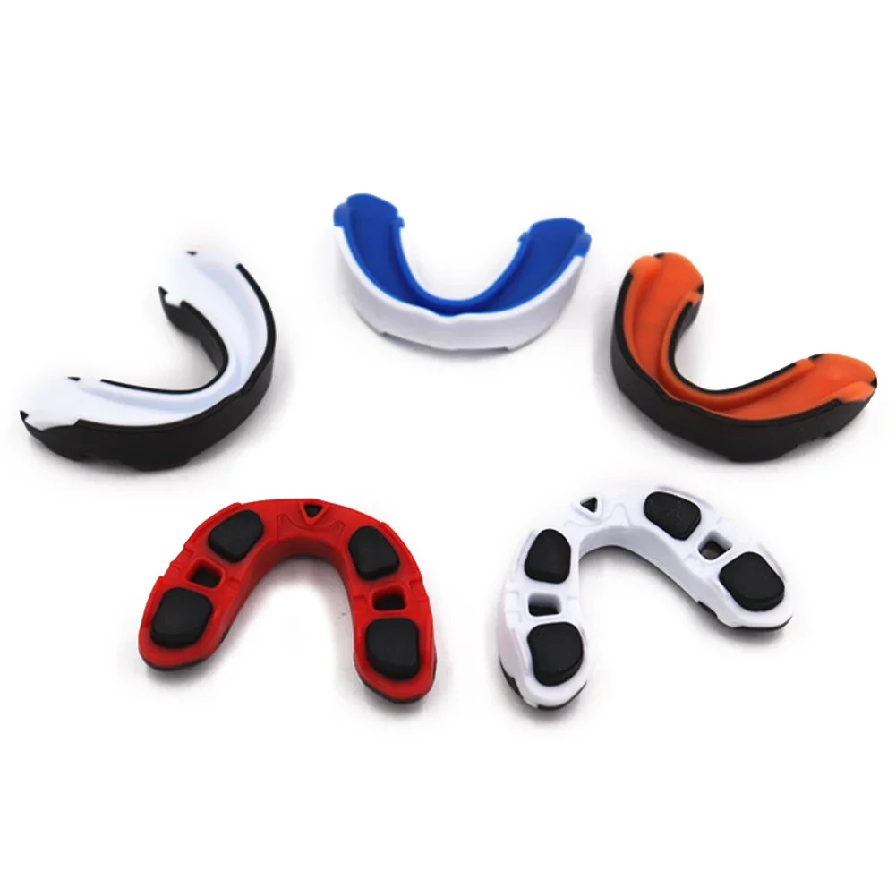 Boxing Gum Shield Mouth Guard Mouthguard Slim Fit for Football Wrestling Hockey Lacrosse Boxing for Contact Combat Sport Equip