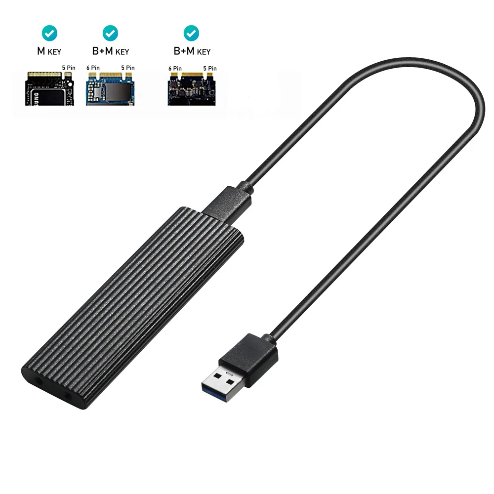 

M2 SSD Case NVMe USB 3.1 Type C 6 Гбит/с PCIe SSD Case M2 SATA NGFF USB2.0 USB3.0 5 Гбит/с M.2 NVME Enclosure Disk Box M.2 SSD Case