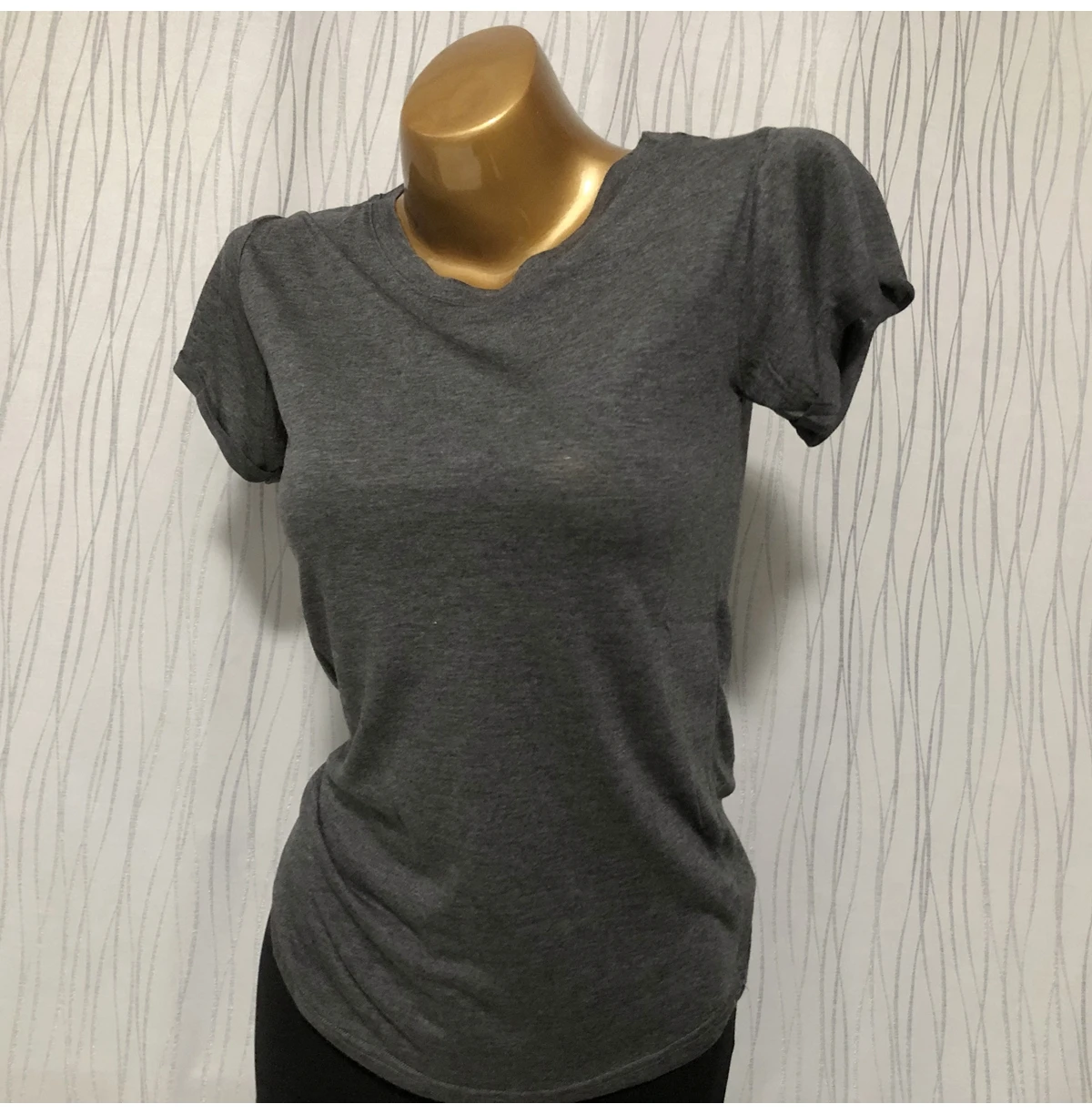 Camiseta Feminina Slim Fit de Manga Curta com Gola Redonda, Super Fina, Top de Verão Ultraleve, Camisa de Camada Base, Estilo Coreano, Moda para o Dia a Dia