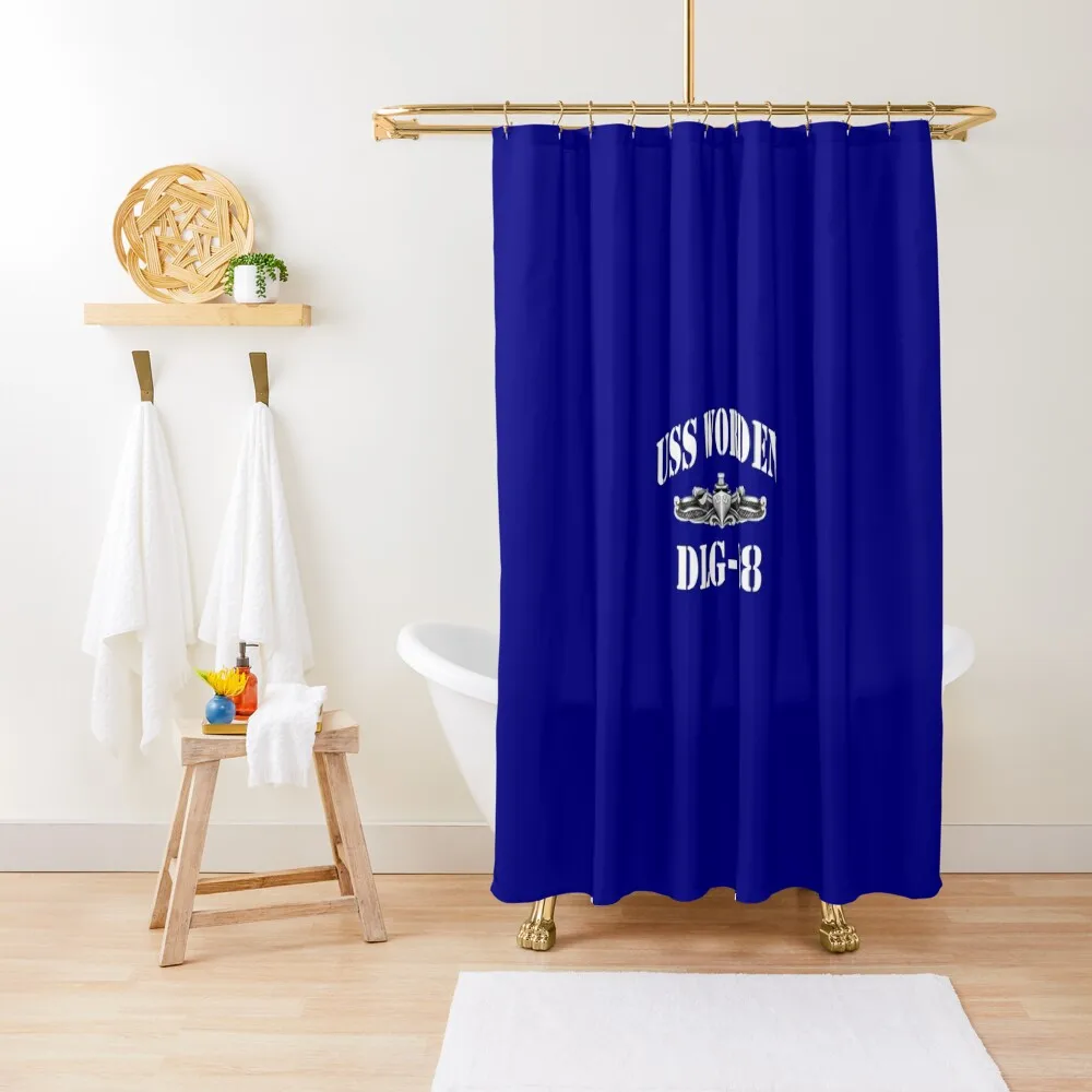 

USS WORDEN (DLG-18) SHIP'S STORE Shower Curtain Modern Bathroom Accessories For Bathroom Shower Window Curtain