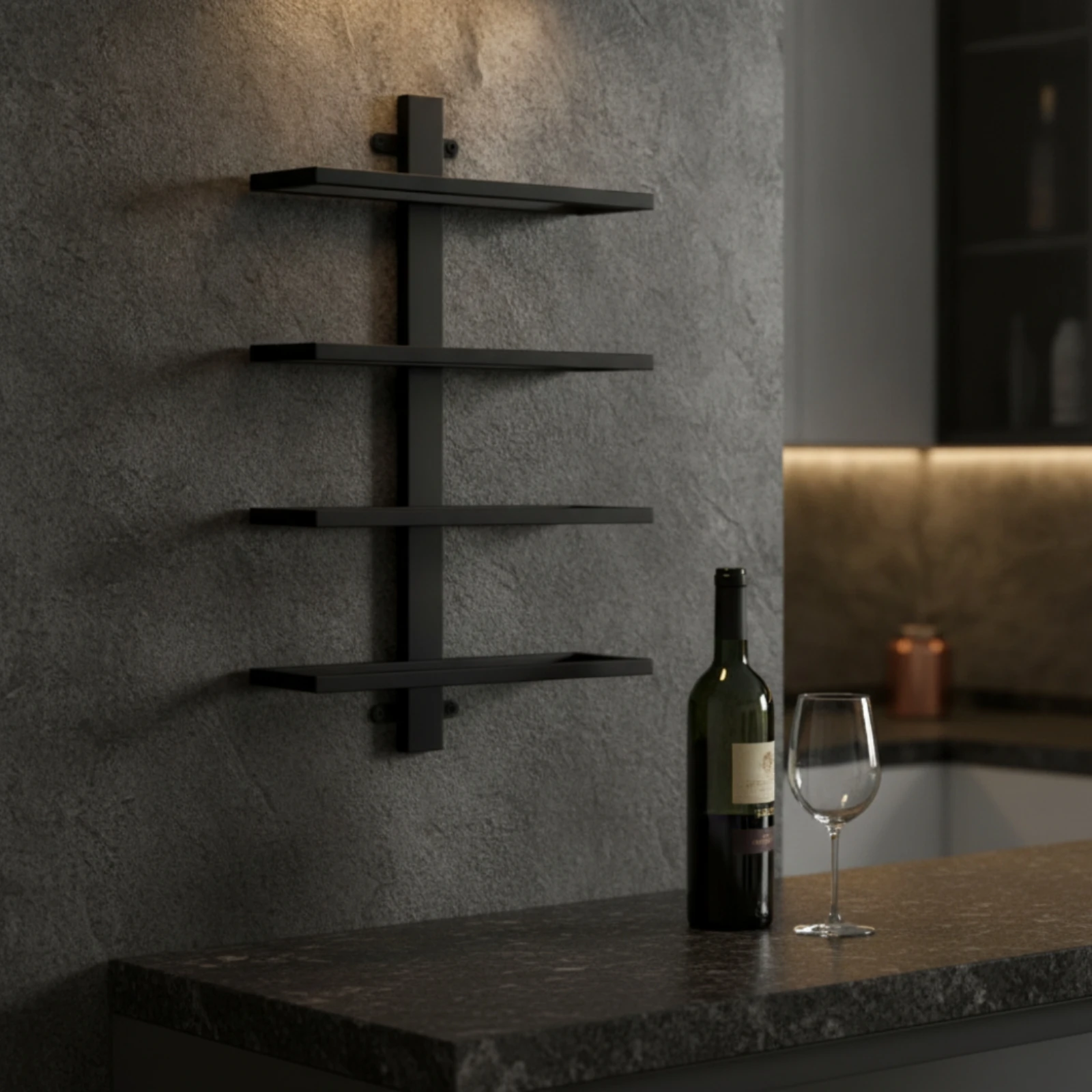 Wandgemonteerd wijnrek met ope - Wine Rack Wall Mount recensie en prijs