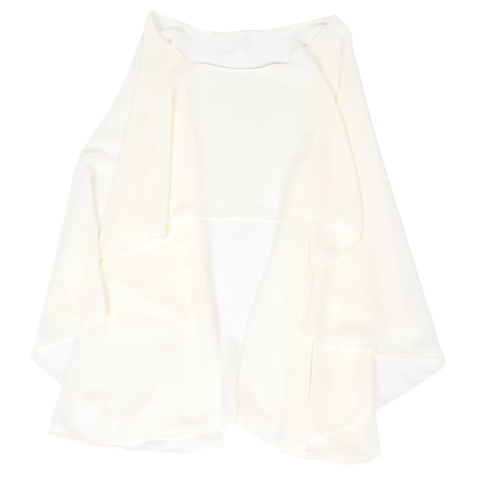 

Chiffon Shawl Evening Dress Cape White Women Sequin Wraps Bridal Scarf Sheer Cover Lightweight Sunprotective Color