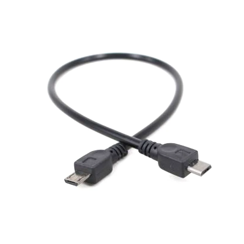 5 Pin Micro USB Male to Male OTG Adapter Cable Data Transfer Extension Cord for Phone Tablet Hard Disk Keyboard