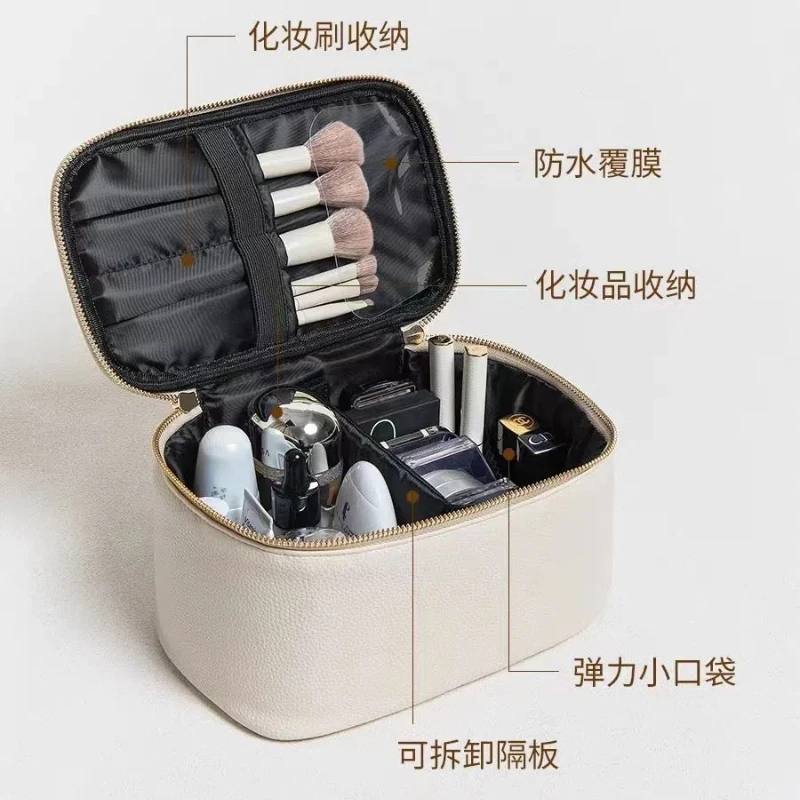 Handheld Cosmetic Bag 2024 New Female Portable Ins Handheld Travel Small Cosmetic Toiletries Storage Bag