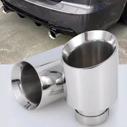 1 Piece: Exhaust Racing car Exhaust Tip Stainless Steel Exhaust System tail pipe decoration car universal muffler nozzles