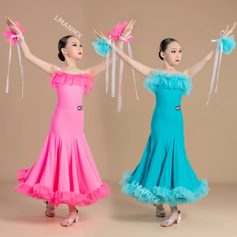 

Новое платье для современного танца для девочек, платье для профессионального художественного экзамена, платье для соревнований