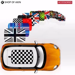 Paileco sun roof Graphics stickers Sunroof for mini Cooper clubman countryman hardtop R50 R53 R55 R56 R60 R61 F54 F55 F56 F60