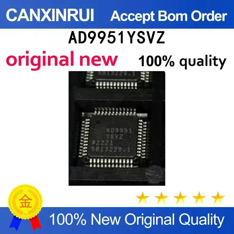 (5pcs-100pcs）Brand new original AD9951YSVZ AD9951 QFP48 spot chip IC