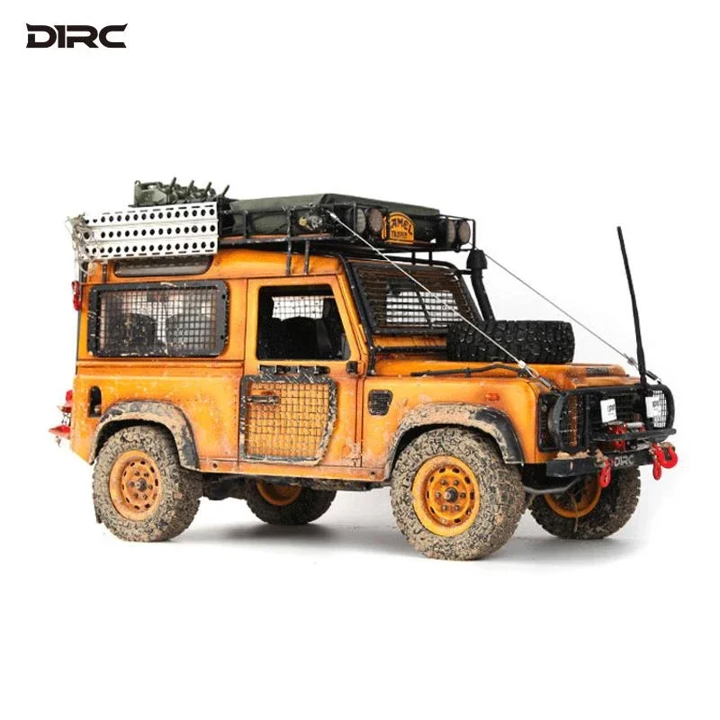 D1rc 1/10 Land Rover Defender D90 Camel Cup Simulation Rc Remote Control Climbing Bike Metal Second Gear Gear Frame