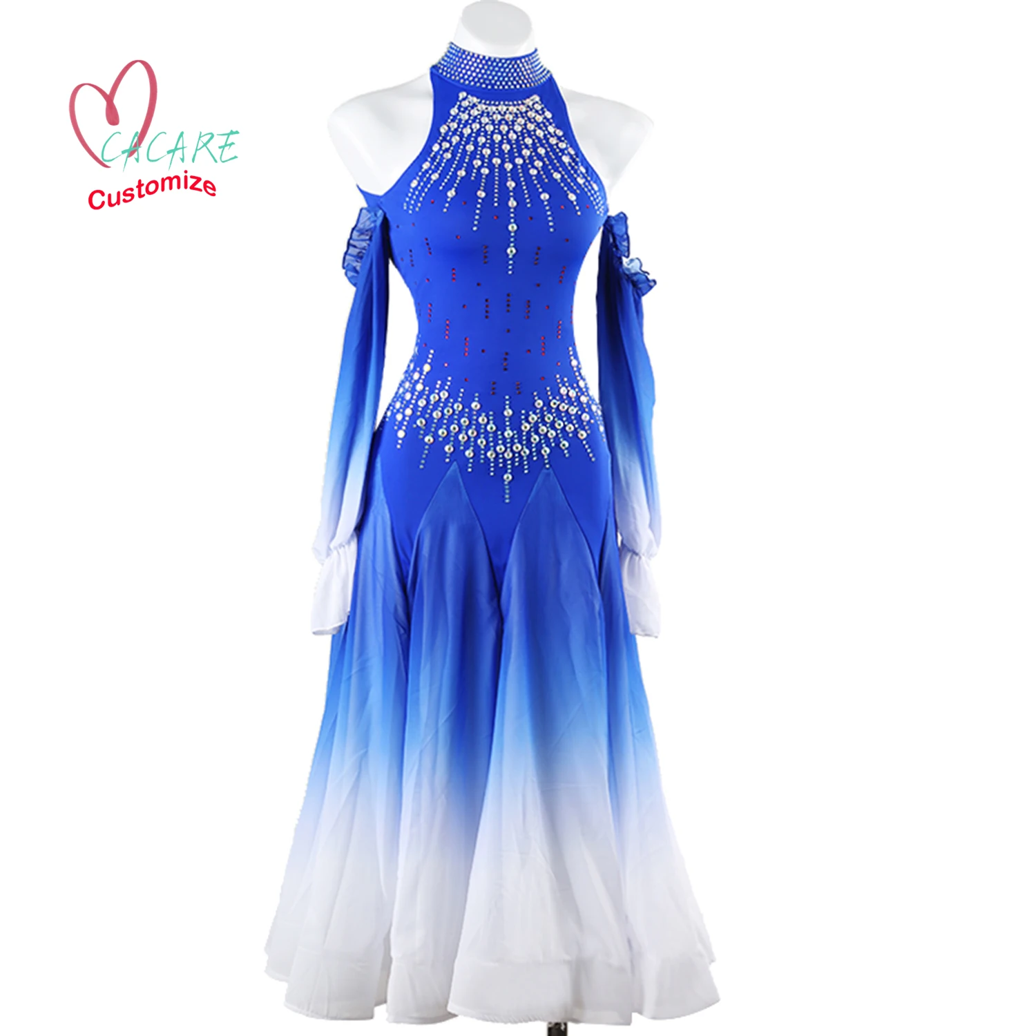 

Ballroom Dance Dress 2024 Competition Standard Dance Woman Dresses Dancewear Waltz Dance Suit Stage Clothing Women Costume 1542