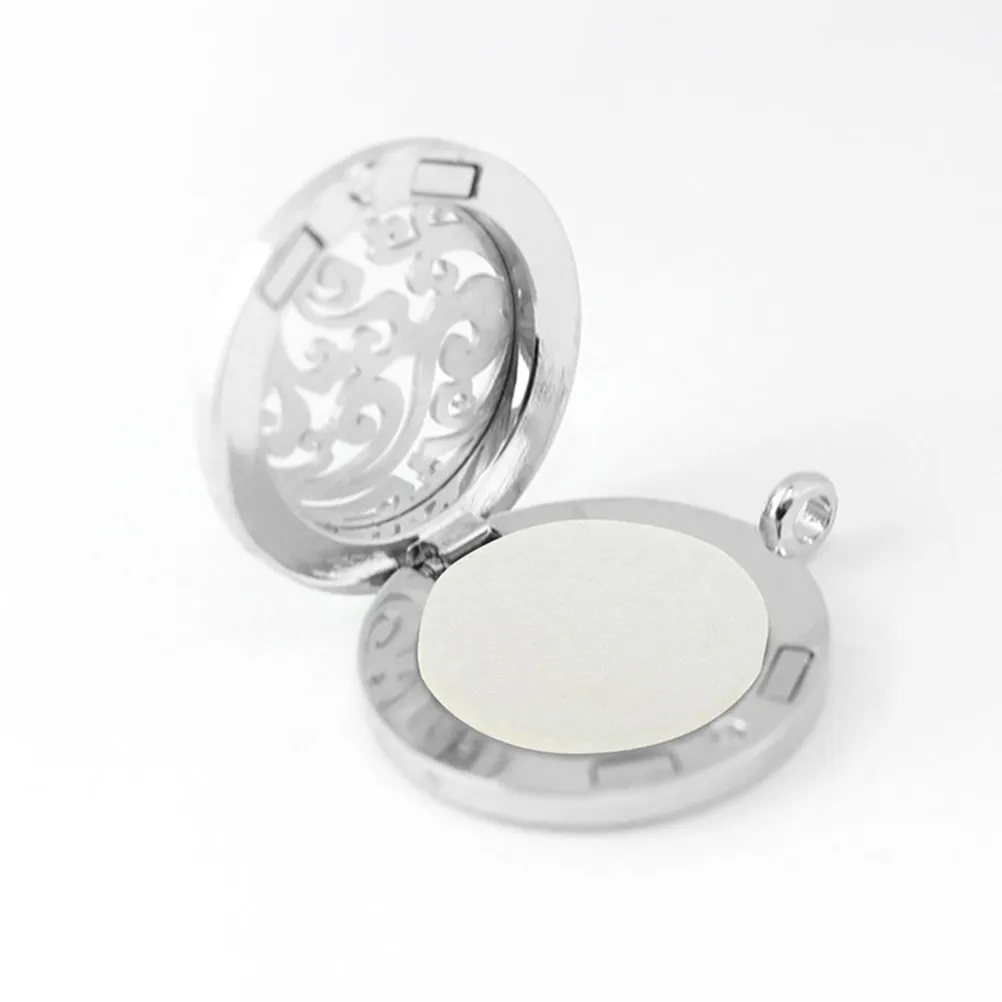 

150Pcs Essential Oil Diffuser Pads Round Cotton Aromatherapy Refill Pads Unscented Replacement for Car Necklace Locket