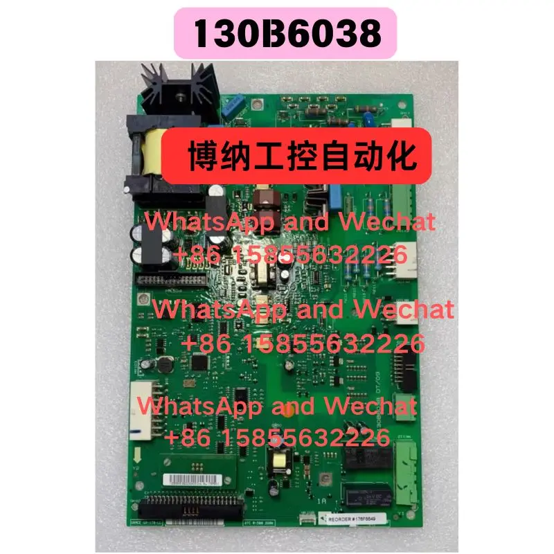

Б/у 130B6038 90-315 кВт триггерный кабан драйвера платы питания. Пожалуйста, укажите модель преобразователя частоты при размещении заказа.