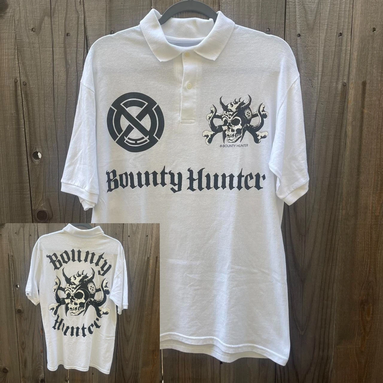 Frühling Sommer Neuheiten Y2K High Street Punk Europäischer und Amerikanischer Frühling Sommer Herren Harajuku Gothic Paar T-Shirt Weiß