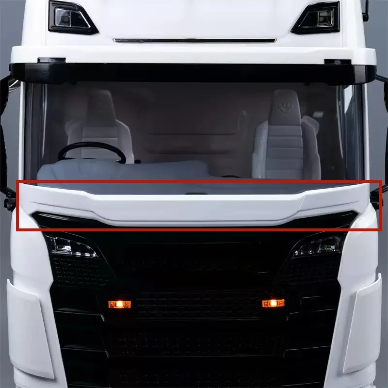 RC 1/14 Windshield Guard for Tamiya Hydraulic Excavator Loader Dump Truck for SCANIA MAN VOLVO Trailer Tipper DIY Parts